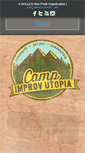 Mobile Screenshot of improvutopia.com